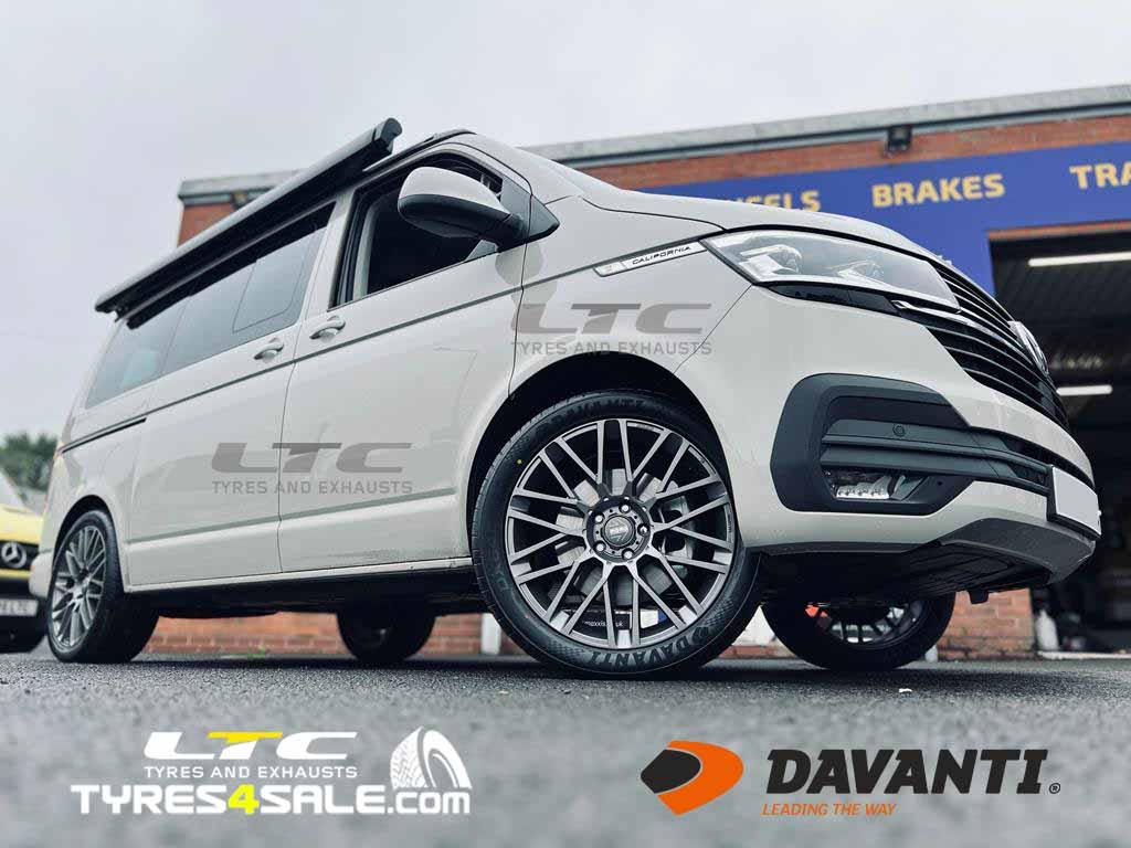 Featured van alloy wheel and tyre package