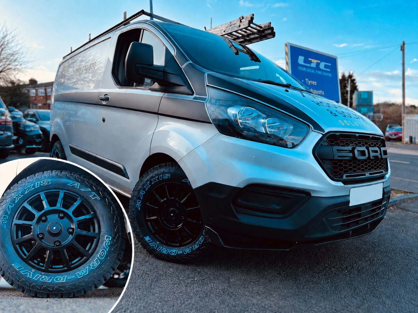 Alloy wheels for vans and commercial vehicles