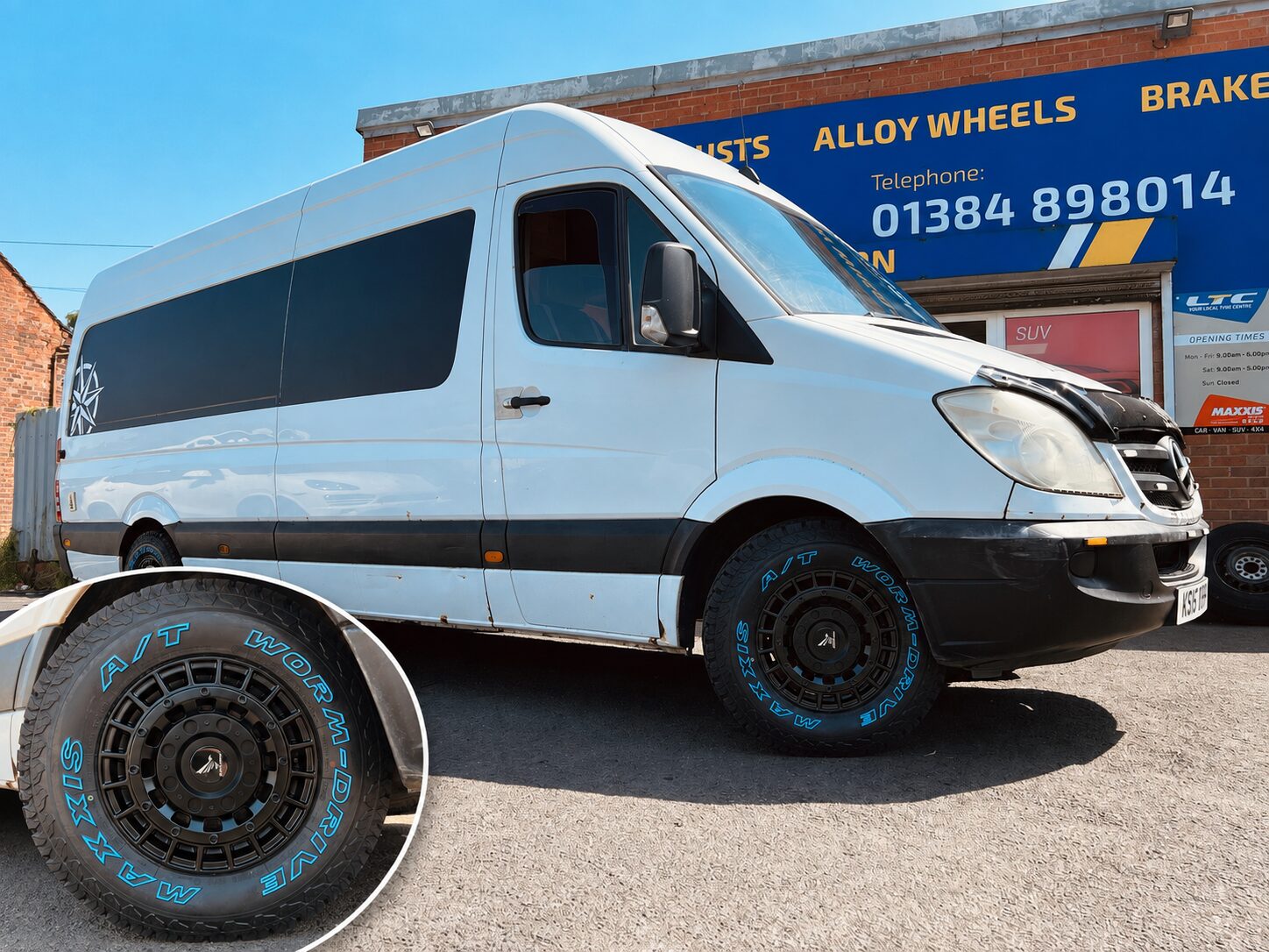 Mercedes Vito and Mercedes Sprinter alloy wheels