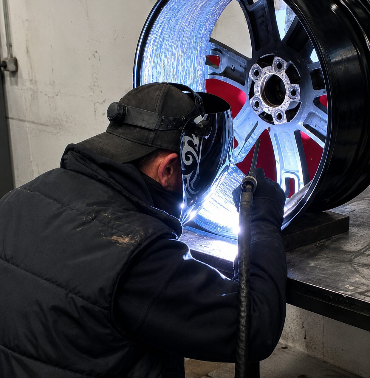 Alloy wheel welding and cracked wheel repair at LTC Tyres and Exhausts