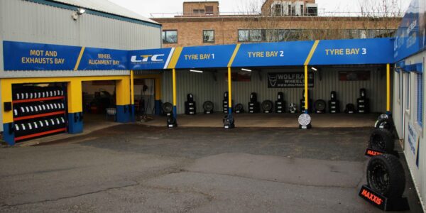 LTC Tyres and Exhausts Halesowen branch on Vine Lane