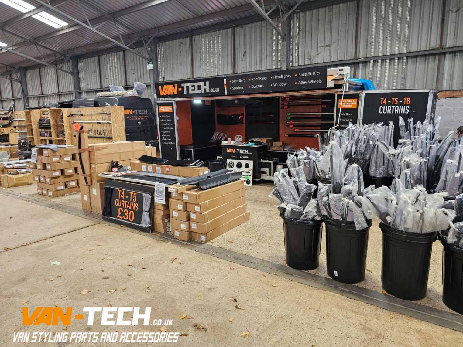 LTC Tyres and Tyres4Sale automotive trade show stand