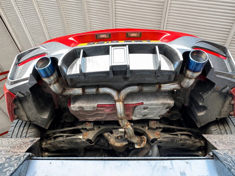 Proflow stainless steel dual exhaust system by LTC Tyres and Exhausts