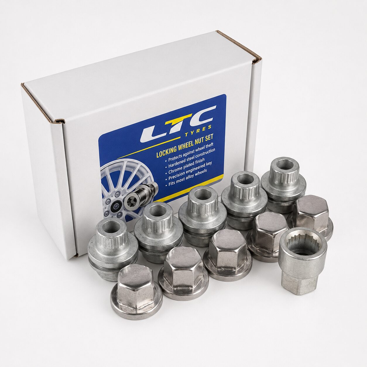 UK shipping of alloy wheel nuts bolts and wheel accessories from LTC Tyres