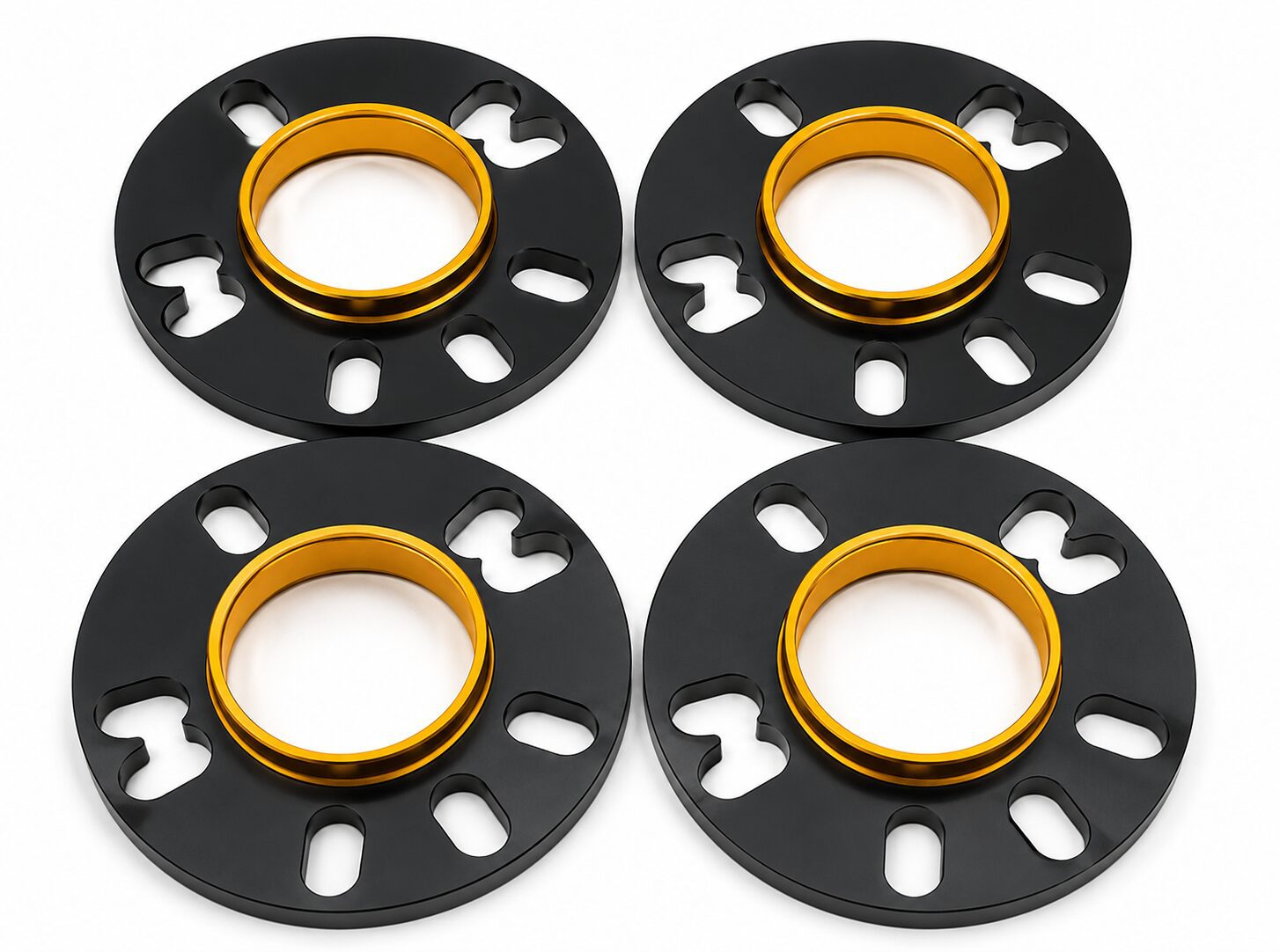 Wheel spacer kit with extended wheel bolts for cars vans and 4x4s