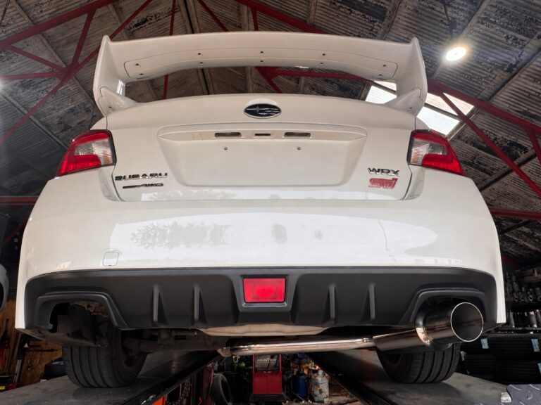 LTC custom exhaust and tailpipe styling example