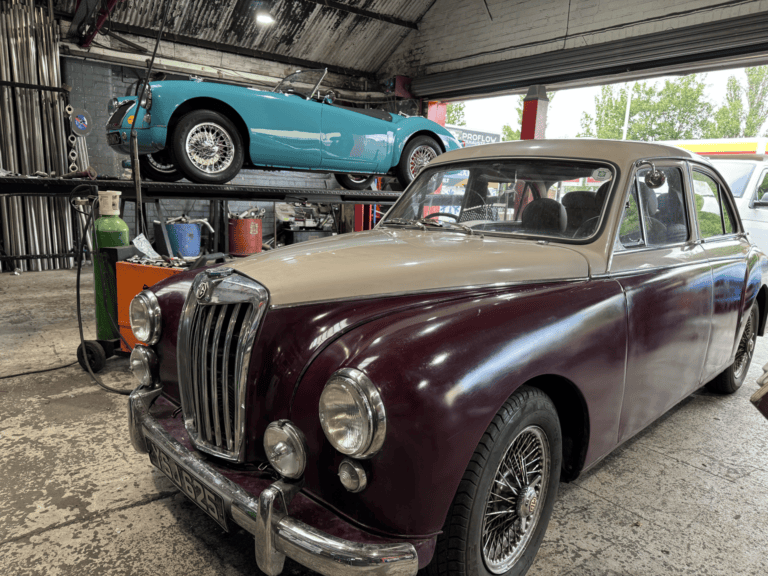 Classic cars illustrating LTC's classic and vintage vehicle exhaust service