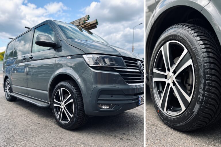 Volkswagen Transporter van fitted with Maxxis AL2 all-season commercial tyres