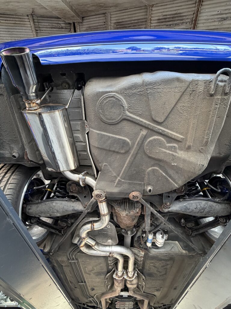 Example of exhaust work by LTC Tyres and Exhausts