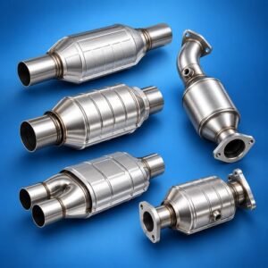 Replacement catalytic converter supplied and fitted for cars and vans by LTC Tyres and Exhausts