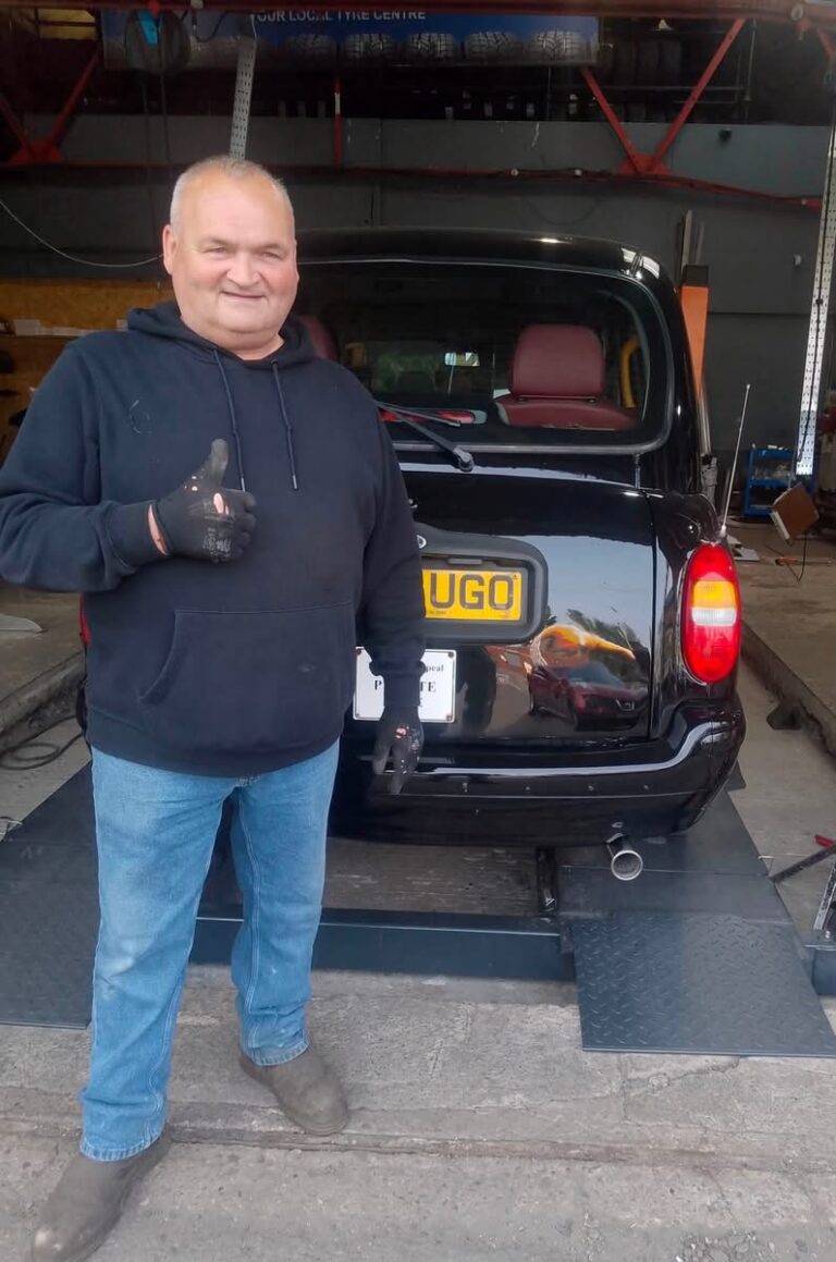 Big Phil, chief exhaust fabricator at LTC Tyres and Exhausts Brierley Hill
