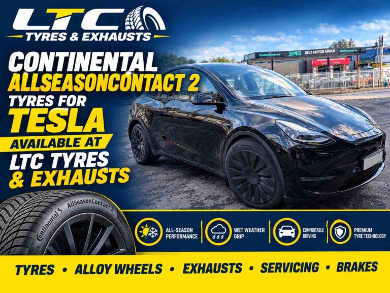 Tesla Continental All Season Contact 2 Tyres available at LTC Tyres and Exhausts