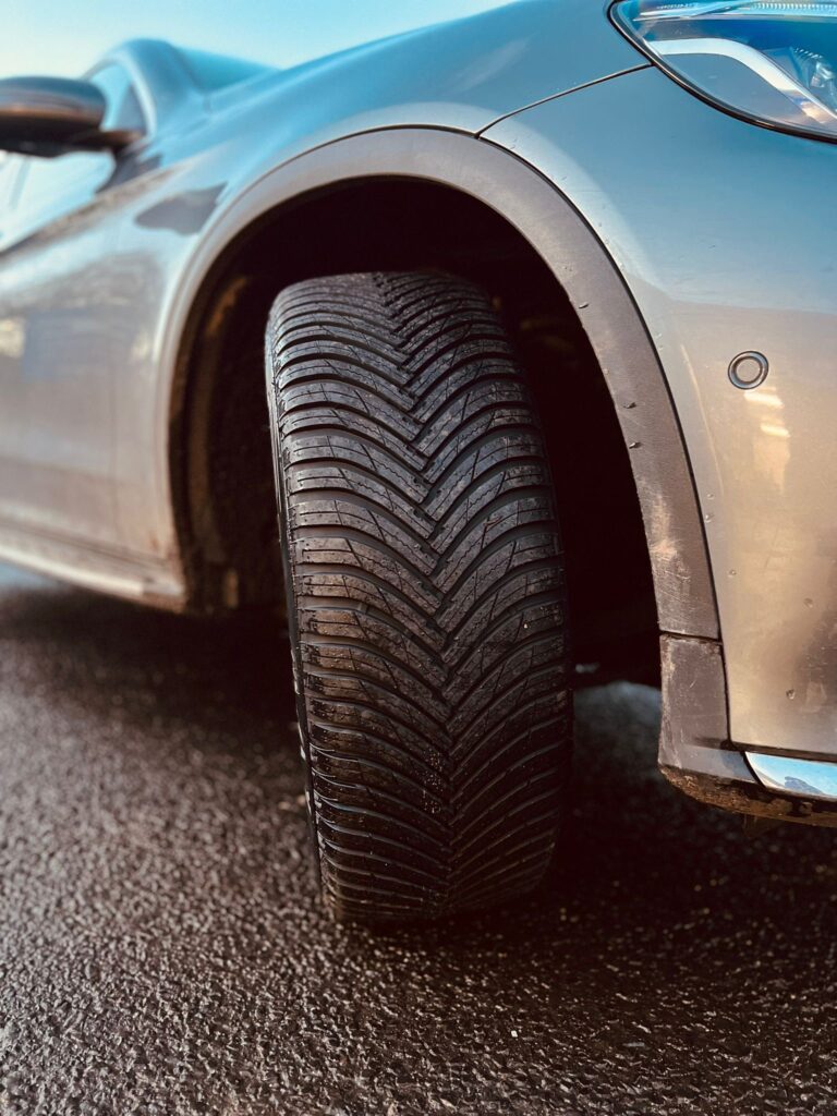 Car fitted with Maxxis AP3 all-season tyres at LTC Tyres and Exhausts
