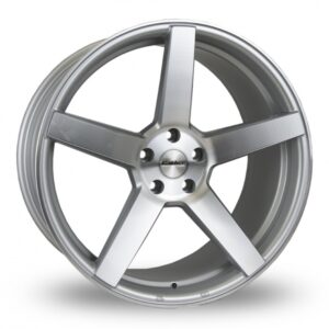 Calibre CC-Q Alloy Wheels - Silver and Polished