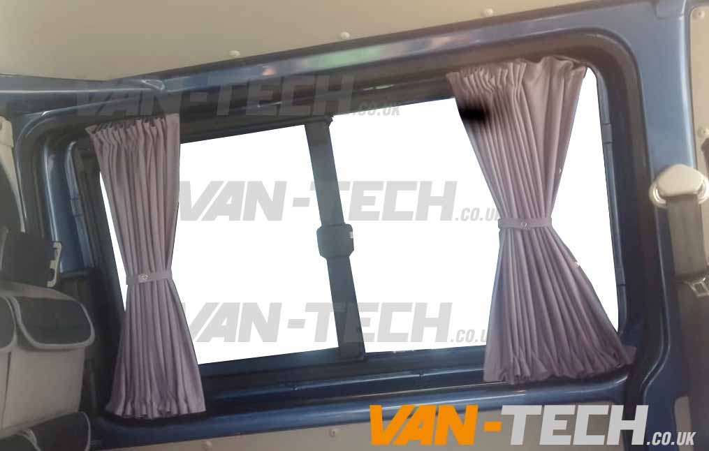 vw-transporter-interior-curtains-1 VW T5 T5.1 Blackout Interior Curtain Side Loading Door